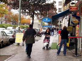 Berlin-Kreuzberg; viele Einwohner haben einen Migrationshintergrund; Foto:rds2004