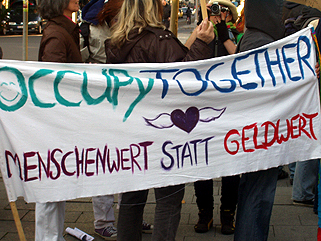 Hannover/ Demo 15.10.2011; Foto: rds2011