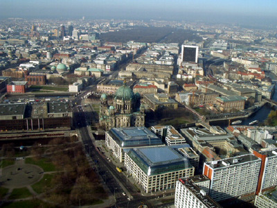 Blick nach Westen: Tiergarten, 2005rds