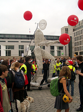 Demo "Freiheit statt Angst"  Berlin 2011; Foto: rds2011