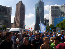Demonstration "Freiheit statt Angst", Berlin 11.09.2010; Foto: rds2010