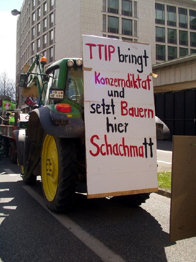 TTIP-Demo Hannover 23.04.2016; Foto: rds2016